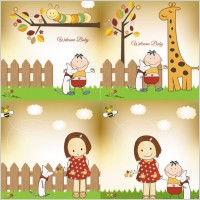 warm cartoon vector