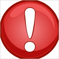 Warning Caution Icon Sign Glassy Shiney clip art
