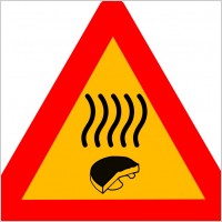 Warning old cheese