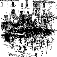 Water Homes Boats clip art