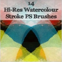 Watercolour Strokes Brushes