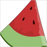 Watermelon Slice Wedge
