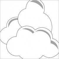 Weather Clouds clip art