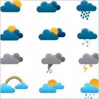 weather icon vector