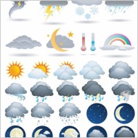 weather icon vector