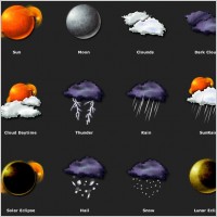 Weather icons icons pack