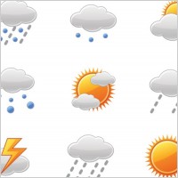 weather icons vector