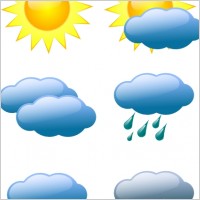 Weather Symbols clip art
