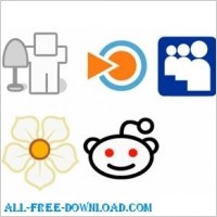 Web 20 Services Vector Icons