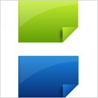 Web 2.0 Style Vector Paper Material