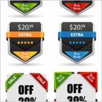 web design common element vector