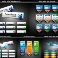 web design decorative elements vector 3