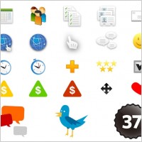 web design decorative icon vector