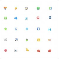 Web Social Icons icons pack