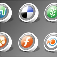 WebDev Social Bookmark icons pack