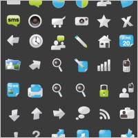 Website Element Icons for Web Design