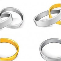 Wedding Rings Vector Free vector in Adobe Illustrator ai ( .ai ) format