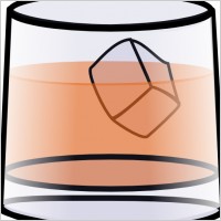 Whisky Glass clip art