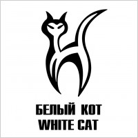 white cat