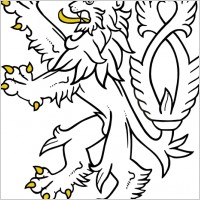 White Lion clip art