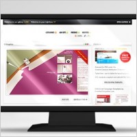 Widescreen LCD TV