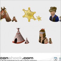 Wild West Vista Icons icons pack