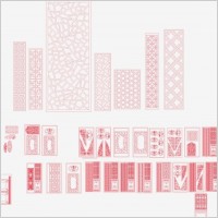window frames hook line vector