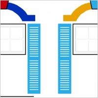   Architecture on Window Shutters Clip Art Vector Clip Art   Free Vector For Free
