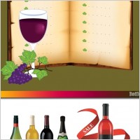 wine vector