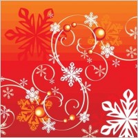 Winter Snowflake Vector
