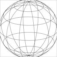 Wire Globe clip art