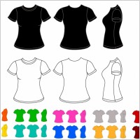 Free adobe illustrator t shirt template Free vector for free download about (68) Free vector in ...