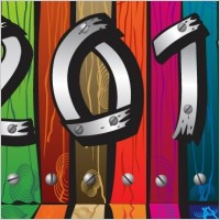 wood grain 2011 Background eps Vector