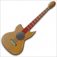 Wooden Guitar