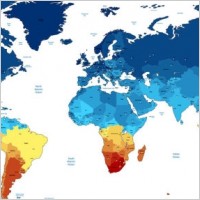 world map 05 vector