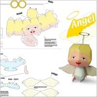 Xmas Angel Paper Craft