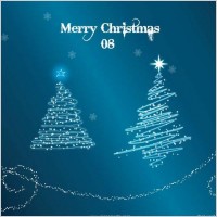 Xmas Tree 08 - Vector Trees with Snow