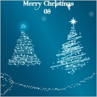 Xmas Tree 08 - Vector Trees with Snow