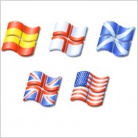 XP Flags Icons icons pack