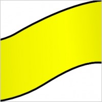 Yellow-scroll clip art