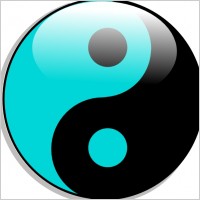 Yin Yang clip art