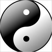 Yin Yang clip art