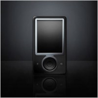 Zune 360GB PSD file
