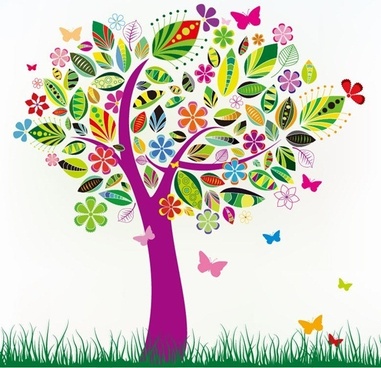 Rezultat slika za flowering tree  clip art