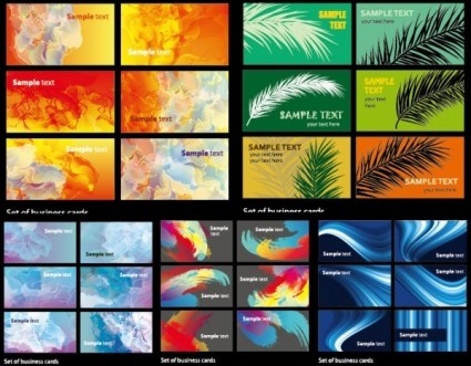 Beautiful business card background 02 vector Free vector in Encapsulated PostScript eps ( .eps