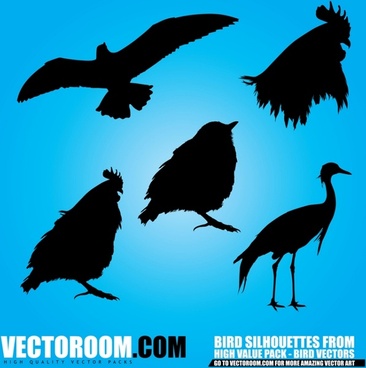 Bird silhouette vector art free free vector download (208,287 files
