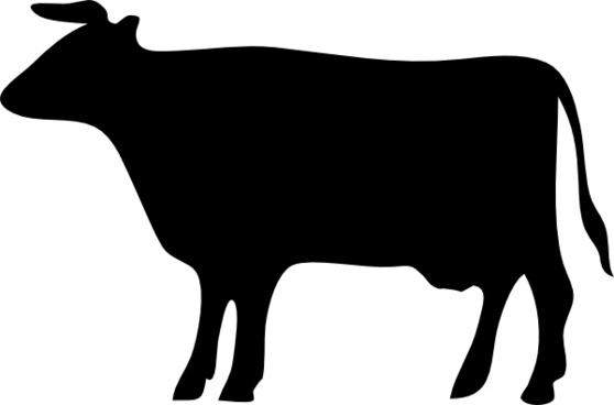 cow cdr clipart - photo #36