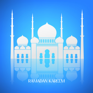 Mosque nabawi dome corel draw cdr, islamic mosque vector  