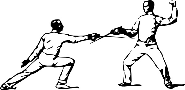fencing sport clipart - photo #29