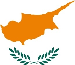 Vector map Cyprus Island CDR